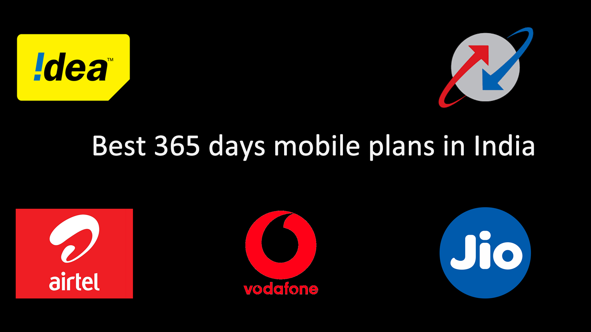  Best 365 days prepaid mobile plans in india